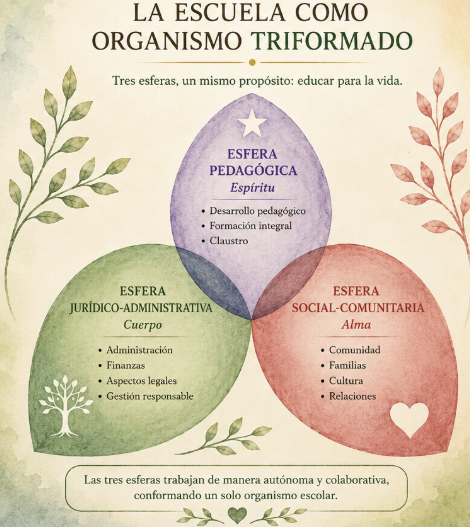 La Escuela como Organismo Triformado